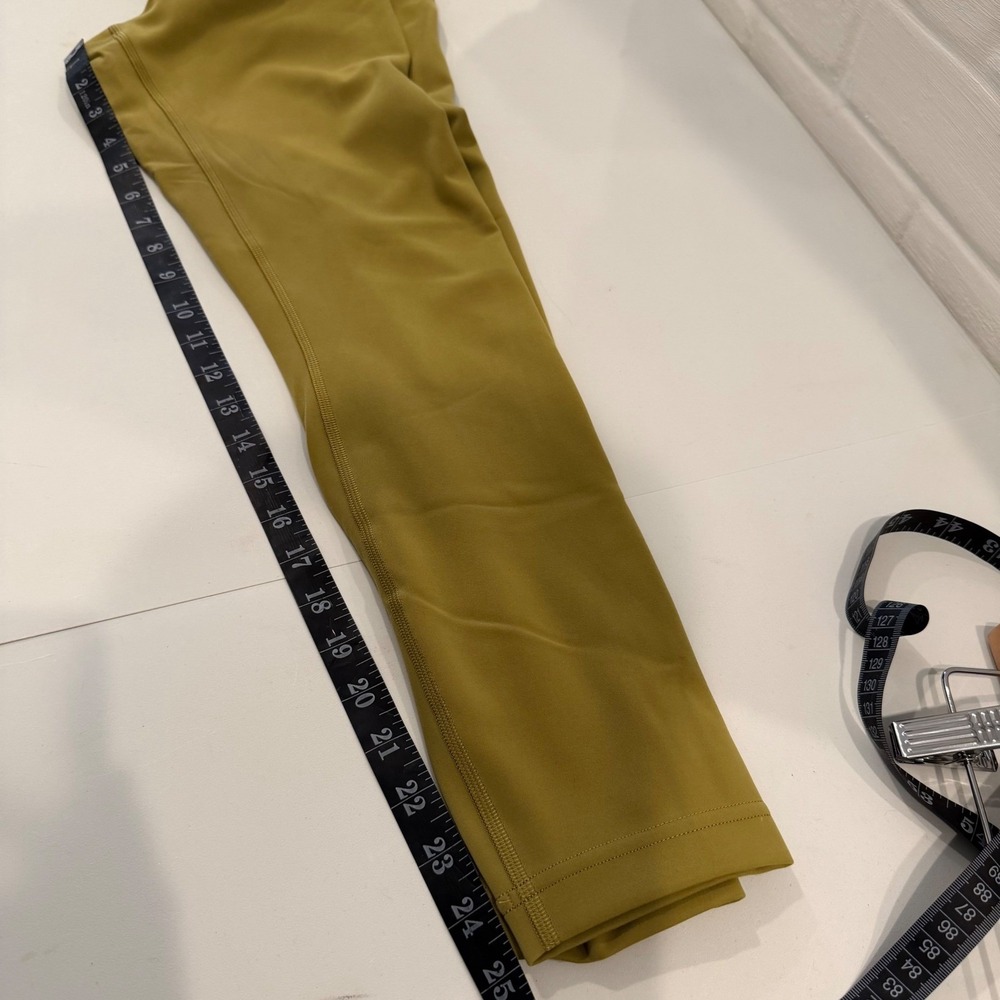 Lululemon Instill High-Rise Tight 25" Auric Gold Size 8 Gym Workout Leggings - Picture 10 of 10